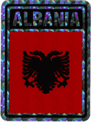 Albania Vinyl Reflective Decal