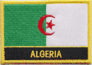 Algeria Flag Patch with Name