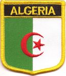 Algeria Flag Shield Patch