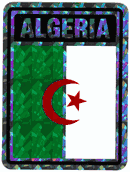 Algeria Vinyl Reflective Decal