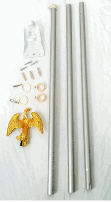 Aluminum Pole Kit - 6' 