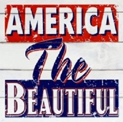 America the Beautiful Sign