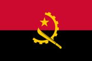 Angola Flag Polyester 3x5 