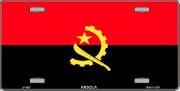 Angola License Plate
