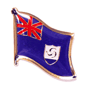 Anguilla Lapel Pin - Single