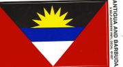 Antigua & Barbuda Flag Decal Sticker