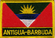 Antigua & Barbuda Flag Patch with Name