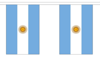 Argentina String Flag Bunting