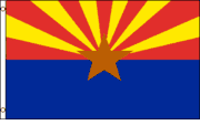 Arizona 3x5 Nylon Flag - Imported