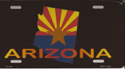 Arizona License Plate