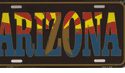 Arizona License Plate