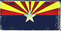 Arizona Starburst License Plate