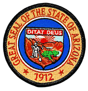 Arizona State Seal Patch