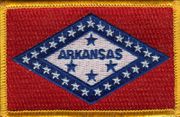 Arkansas Flag Patch