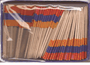 Armenia Flag Toothpicks