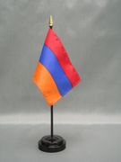 Armenia  Miniature Desk Flag
