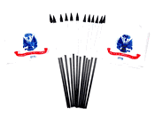 Army Polyester Table Flags - 12 Per Pack