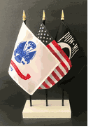 US Army 3 Flag Set