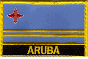 Aruba Flag Patch with Name
