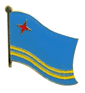 Aruba Lapel Pin - Single