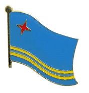 Aruba Lapel Pin - Single