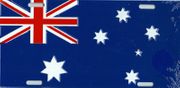 Australia Flag License Plate