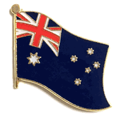 Australia Lapel Pin - Single