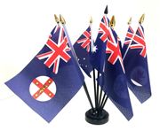 Australian State Miniature Flag Set