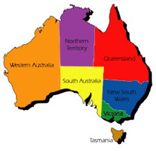 Australian States (all 6 states)