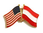 Austria Lapel Pin - Double