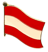 Austria Lapel Pin - Single