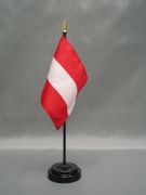 Austria Miniature Desk Flag