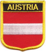 Austria Shield Patch No Eagle