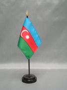 Azerbaijan Miniature Desk Flag