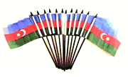 Azerbaijan 4"x6" Polyester - 12 Per Pack