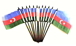 Azerbaijan 4"x6" Polyester - 12 Per Pack