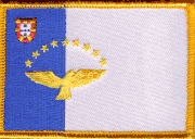 Azores Flag Patch - Rectangle