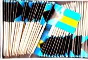 Bahamas Flag Toothpicks
