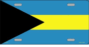 Bahamas Flag License Plate