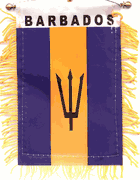 Barbados Mini Window Banner