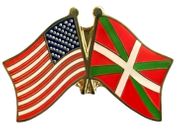 Basque Country Flag Double Lapel Pin