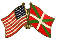 Basque Country Flag Double Lapel Pin