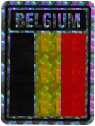 Belgium Vinyl Reflective Decal