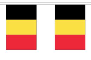 Belgium String Flag Bunting