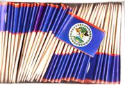 Belize Flag Toothpicks