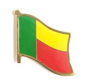 Benin Flag Lapel Pin - Single