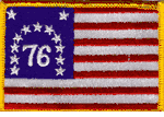 Bennington Flag Patch - Rectangle