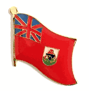 Bermuda Flag Lapel Pin - Single
