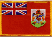 Bermuda Flag Patch - Rectangle