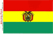 Bolivia Flag Decals